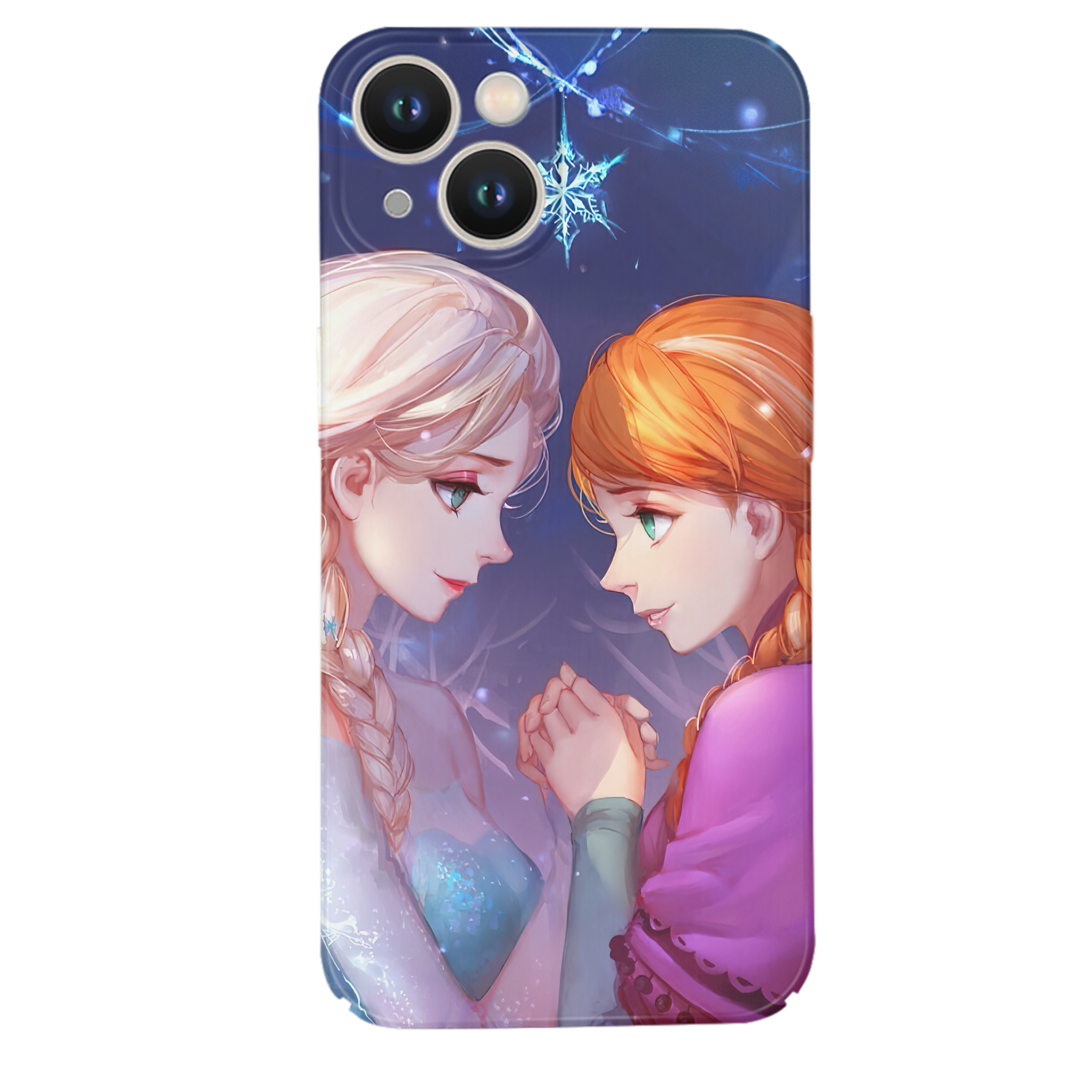 （画像用） アナと雪の女王 アンナ エルサ Frozen Anna Elsa 【iPhone 14シリーズ対応】ハードケース